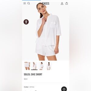 TKEES terry matching set